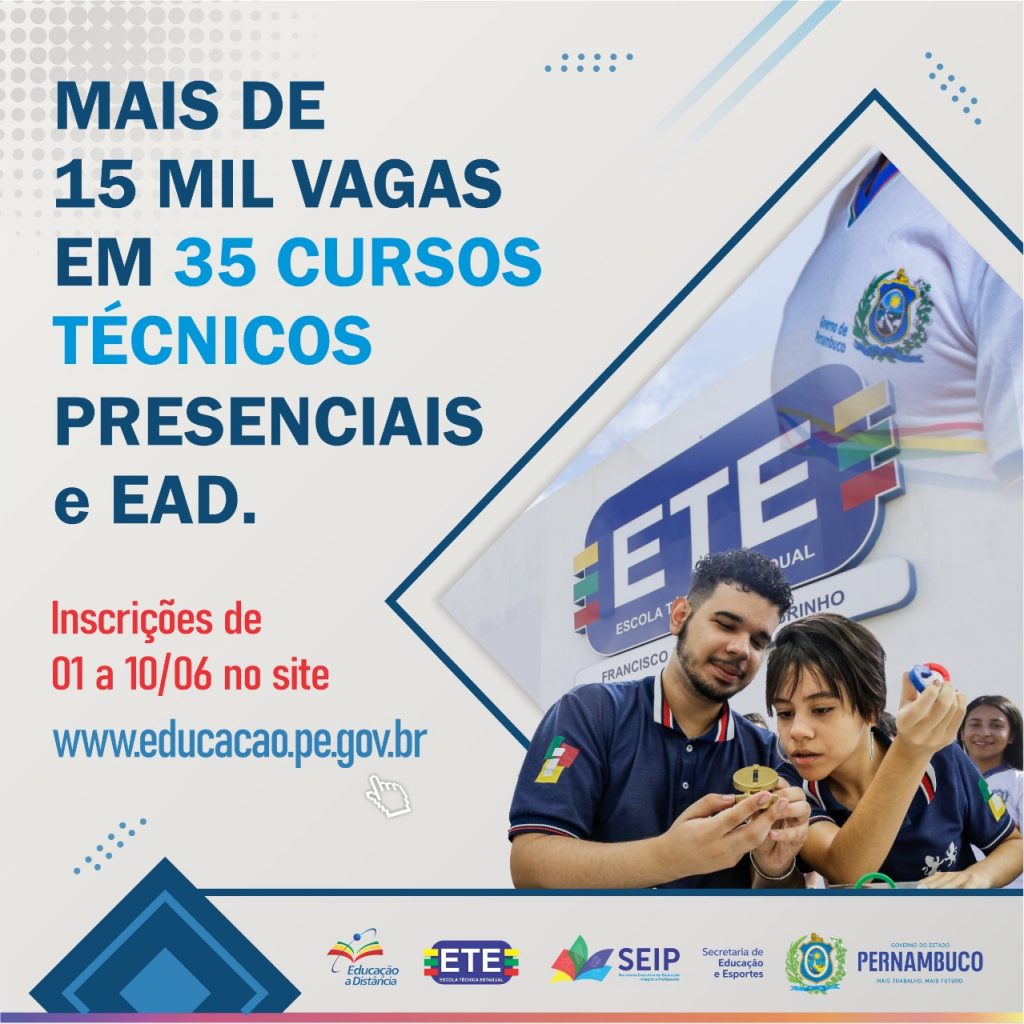 See Abre Mais De Mil Vagas Em Cursos T Cnicos Em Pernambuco